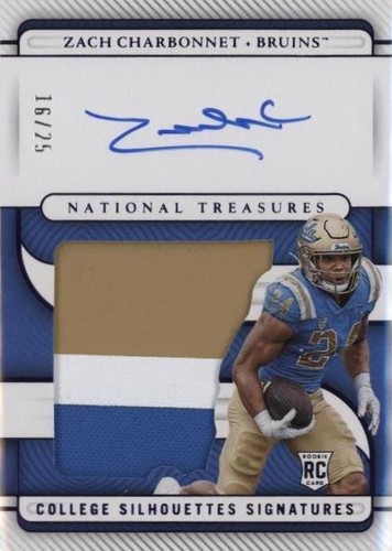 2023 Panini National Treasures Collegiate Zach Charbonnet #CSS-ZC