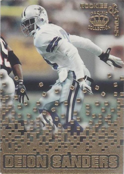 Pacific Triple Folders Deion Sanders 1995 #RS-9