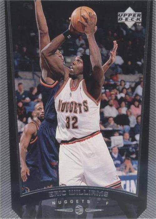 Cubierta superior 1998-99 - Eric Williams #41