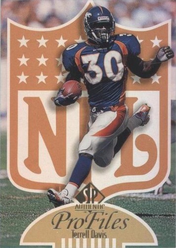 1997 SP Authentic Terrell Davis #P-28
