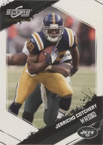 2009 Score Inscriptions Jerricho Cotchery #204