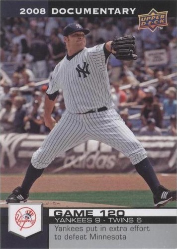 2008 Upper Deck Documentary - Joba Chamberlain #3596