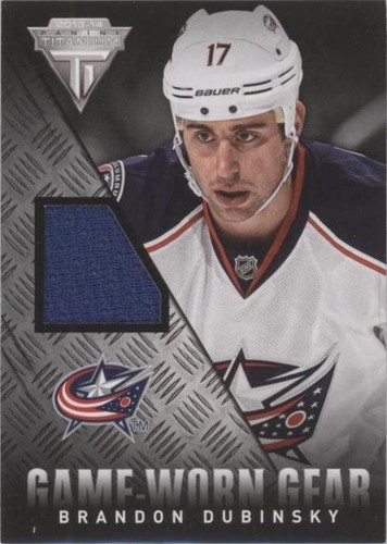 2013-14 Panini Titanium - Brandon Dubinsky #GG-BDU