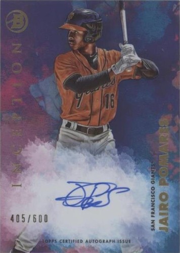 2021 Bowman Inception - Jairo Pomares #PA-JPS