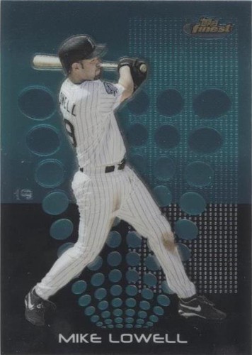 2004 Topps Finest - Mike Lowell #57