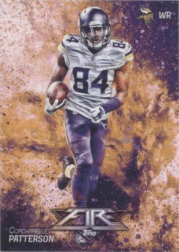 2014 Topps Fire Cordarrelle Patterson #9