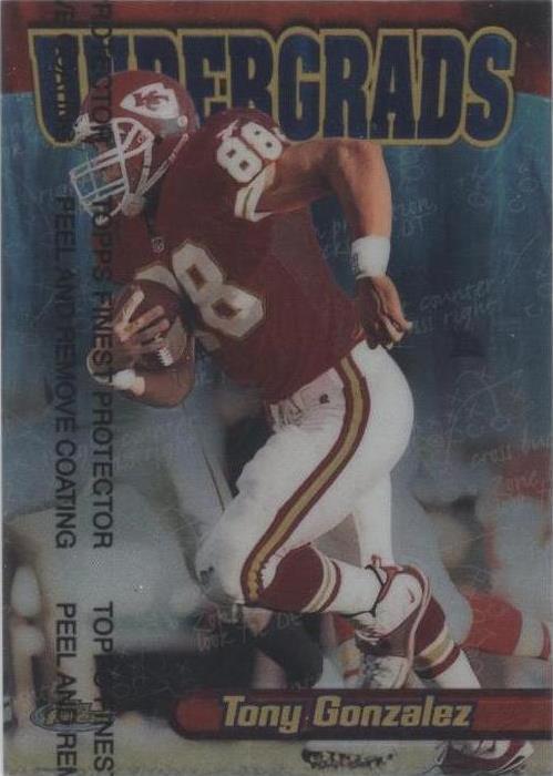 1998 Topps Finest Tony Gonzalez #U2