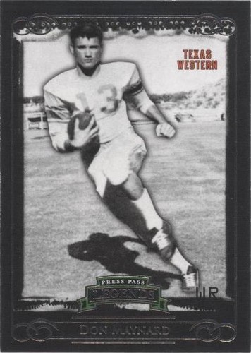 2008 Press Pass Legends Don Maynard #88