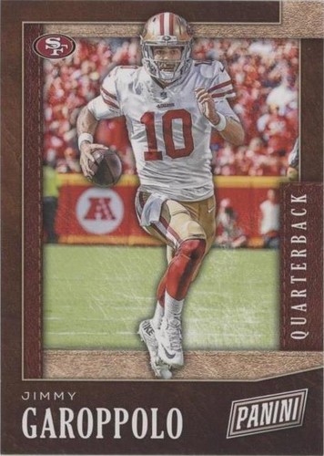 2019 Panini Black Friday Jimmy Garoppolo #18