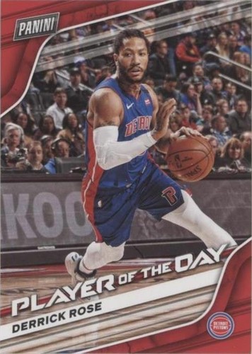 2020-21 Panini Player of the Day - Derrick Rose #41