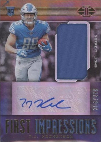 2019 Panini Illusions T.J. Hockenson #137