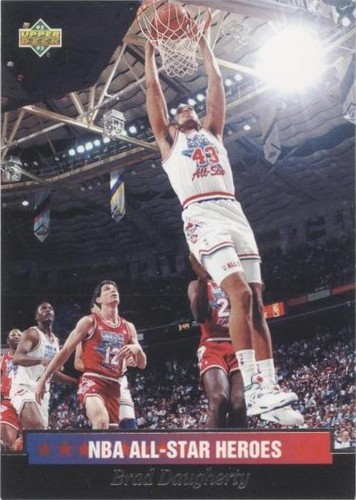 1992-93 Upper Deck - Brad Daugherty #12