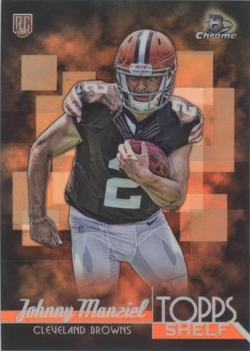 2014 Bowman Chrome Johnny Manziel #TSR-JM