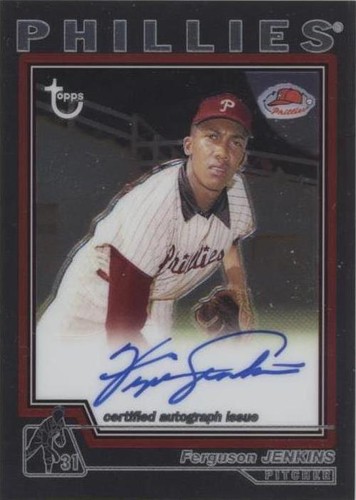 2004 Topps Retired Signature Edition - Fergie Jenkins #TA-FJ