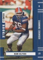 2005 Playoff Prestige Channing Crowder #227