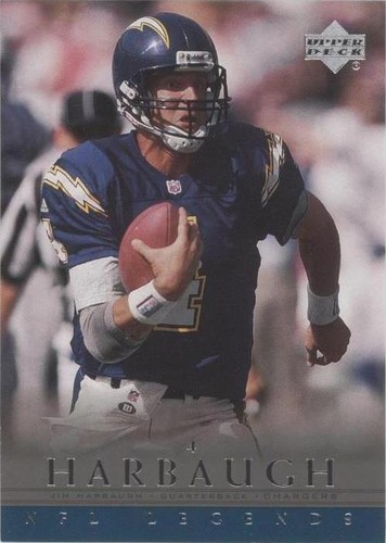 2000 Upper Deck Legends Jim Harbaugh #65