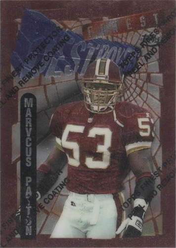 1996 Topps Finest Marvcus Patton #337