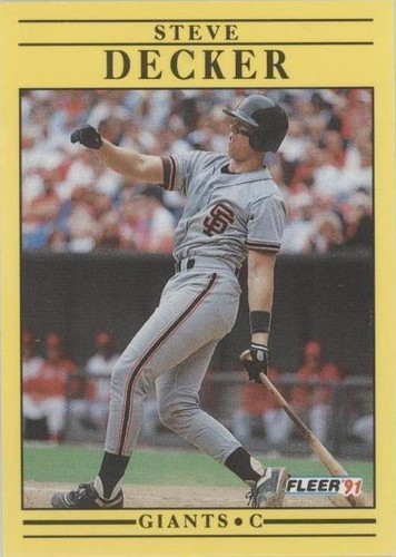 1991 Fleer - Steve Decker #260