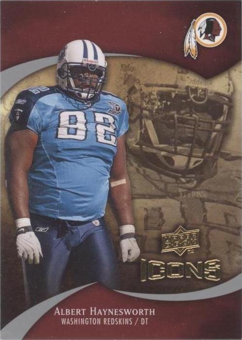 2009 Upper Deck Icons Albert Haynesworth #99 for sale | eBay