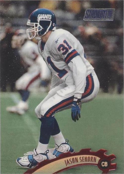 1997 Stadium Club Jason Sehorn #118
