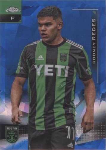 2021 Topps Chrome MLS Sapphire Edition Rodney Redes #156