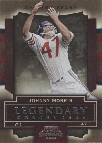 2009 Playoff Contenders Johnny Morris #55