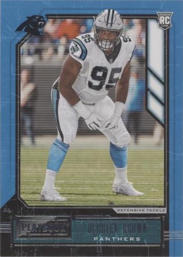 2020 Panini Playbook Derrick Brown #144
