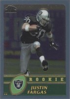 2003 Topps Chrome Justin Fargas #187