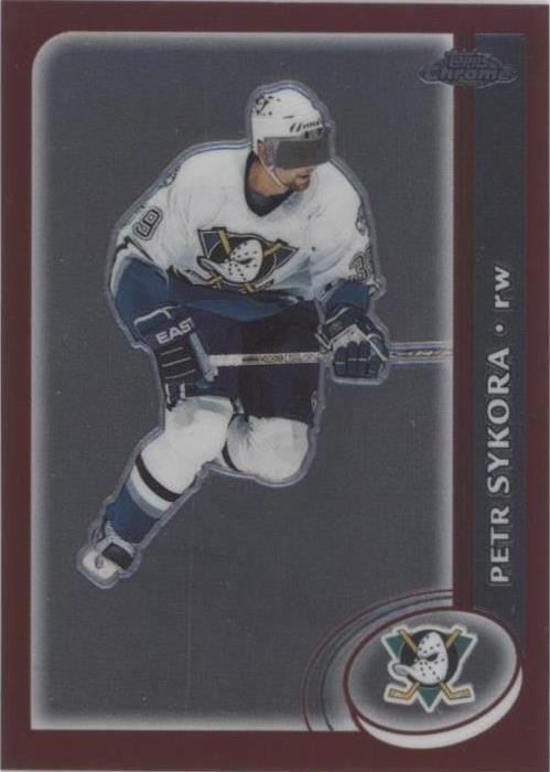 2002-03 Topps Chrome - Petr Sykora #98