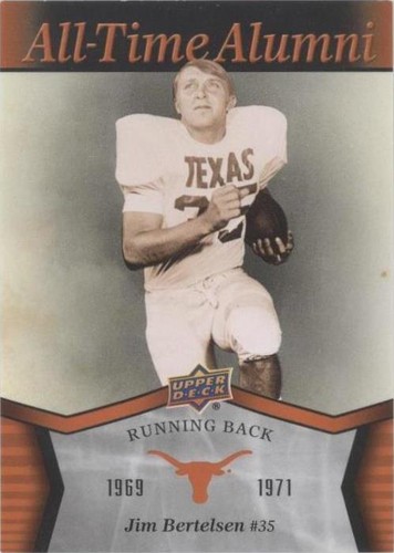 2011 Upper Deck University of Texas Jim Bertelsen #ATA-BE