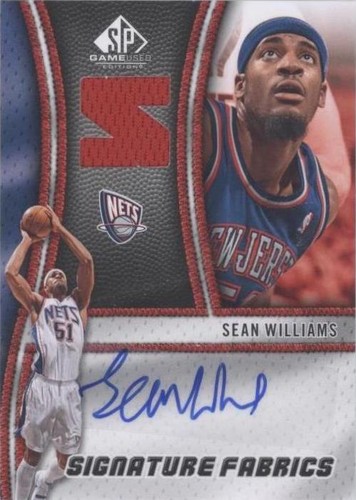 2009-10 SP Game Used - Sean Williams #SF-SW