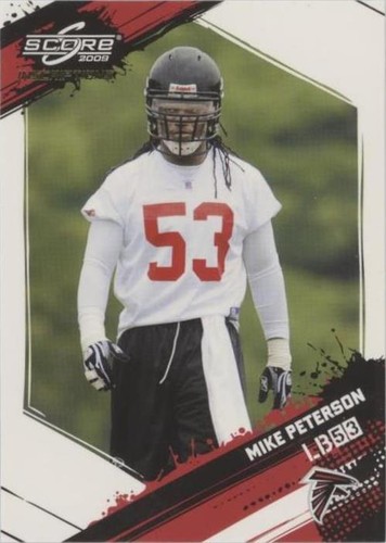 2009 Score Inscriptions Mike Peterson #137