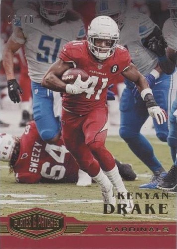 2020 Panini Plates & Patches Kenyan Drake #42