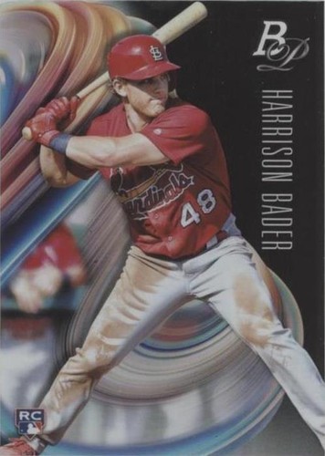 2018 Bowman Platinum - Harrison Bader #67