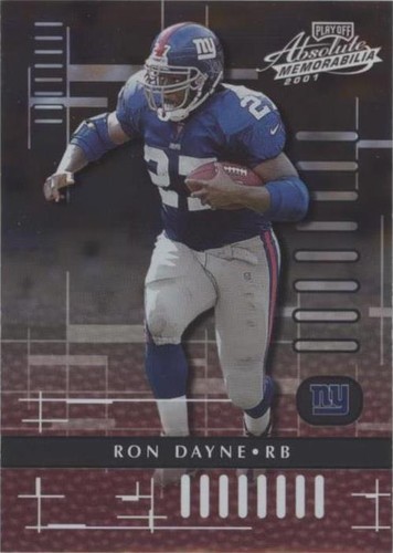 2001 Playoff Absolute Memorabilia Ron Dayne #60