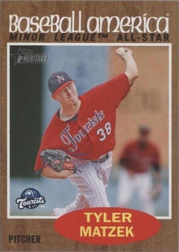 2011 Topps Heritage Minor League Edition - Tyler Matzek #221