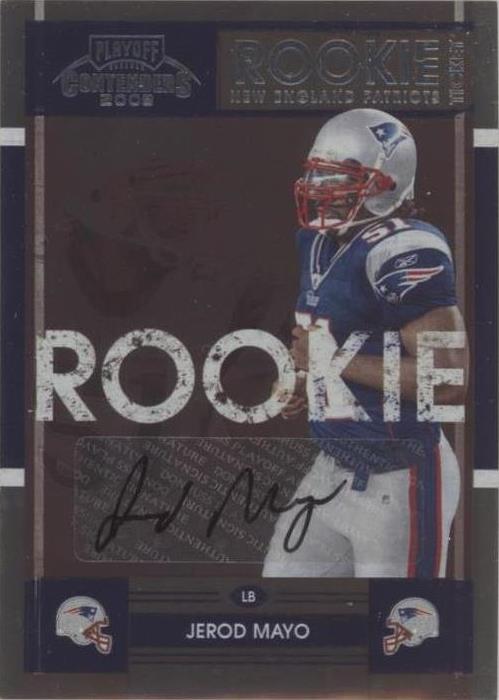 2008 Playoff Contenders Jerod Mayo #149