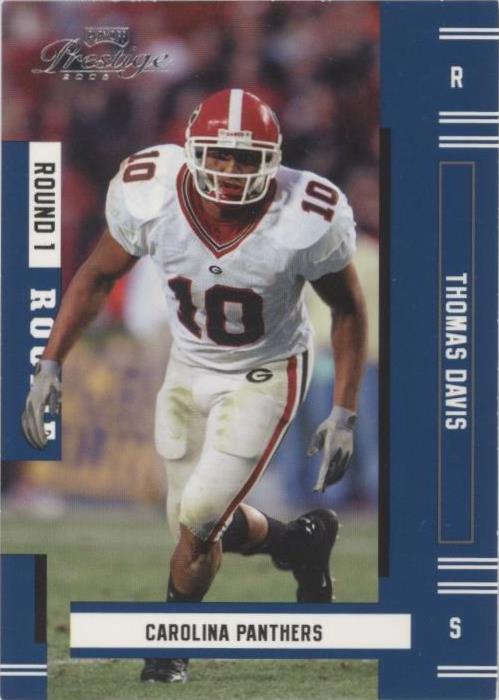 2005 Playoff Prestige Thomas Davis #244