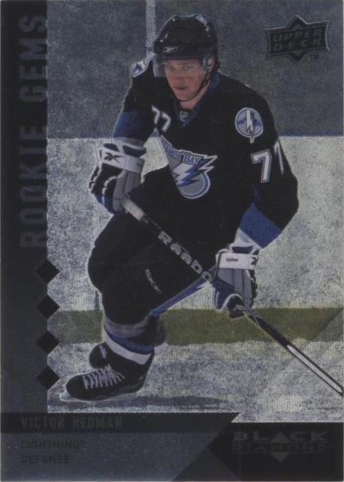 Diamante negro cubierta superior 2009-10 - Victor Hedman #218