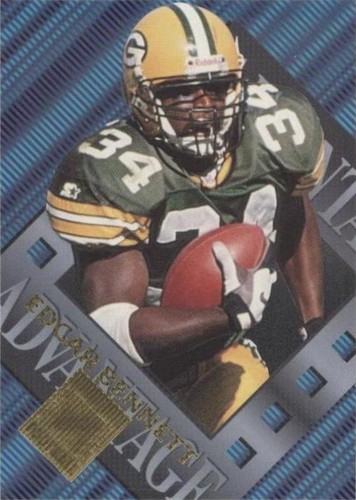 1996 Collector's Edge Advantage Edgar Bennett #76