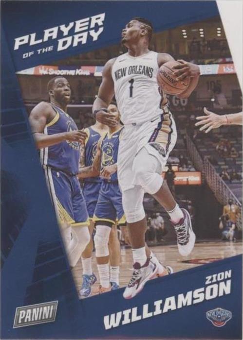 2021-22 Panini Player of the Day - Zion Williamson #33