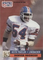 1991 Pro Set Keith Traylor #790