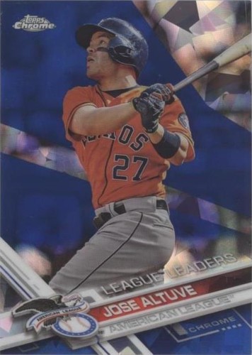 2017 Topps Chrome Sapphire Edition - Jose Altuve #214