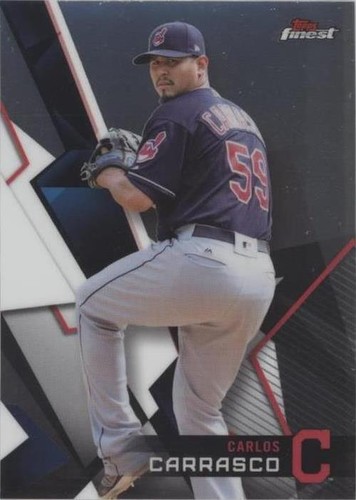 2018 Topps Finest - Carlos Carrasco #26
