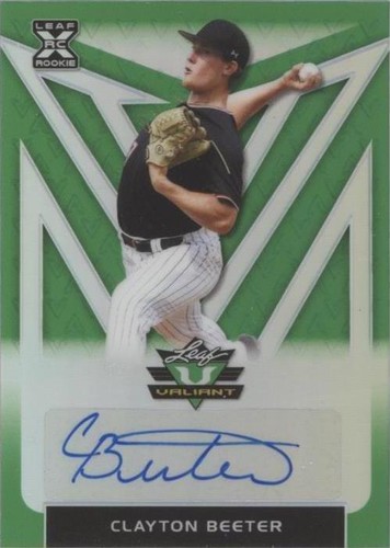 2020 Leaf Valiant - Clayton Beeter #BA-CB1