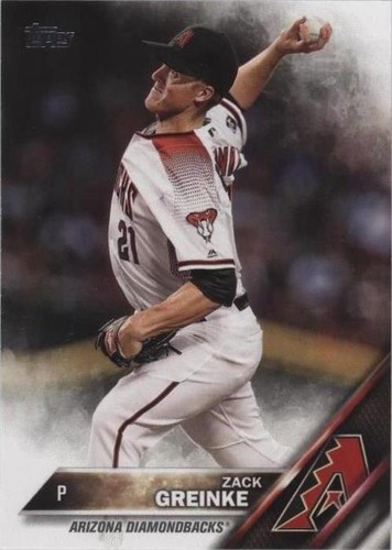 2016 Topps Update Series - Zack Greinke #US230
