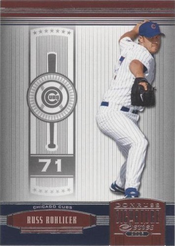 2005 Donruss Signature Series - Russ Rohlicek #34