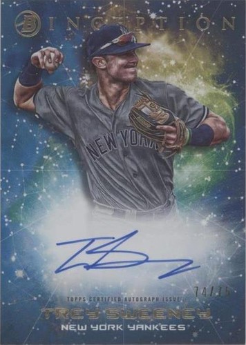 2022 Bowman Inception - Trey Sweeney #PPA-TS