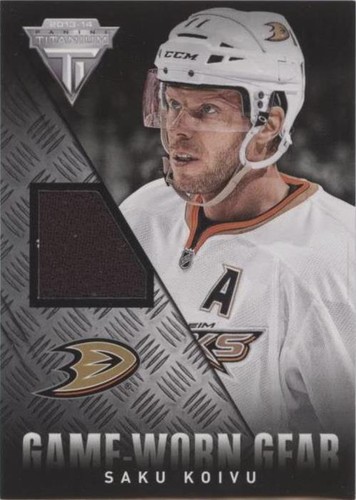 2013-14 Panini Titanium - Saku Koivu #GG-SK