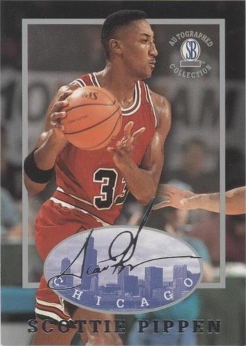 1997-98 Score Board Autographed Collection - Scottie Pippen #7